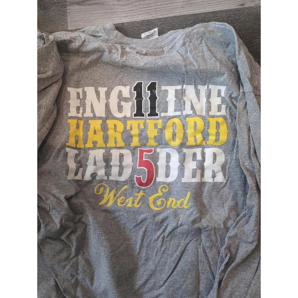 1 Hartford Fire Dept Long Sleeve Shirt And 1 New Cumberland (Pa) Fire Shirt - Picture 6 of 6